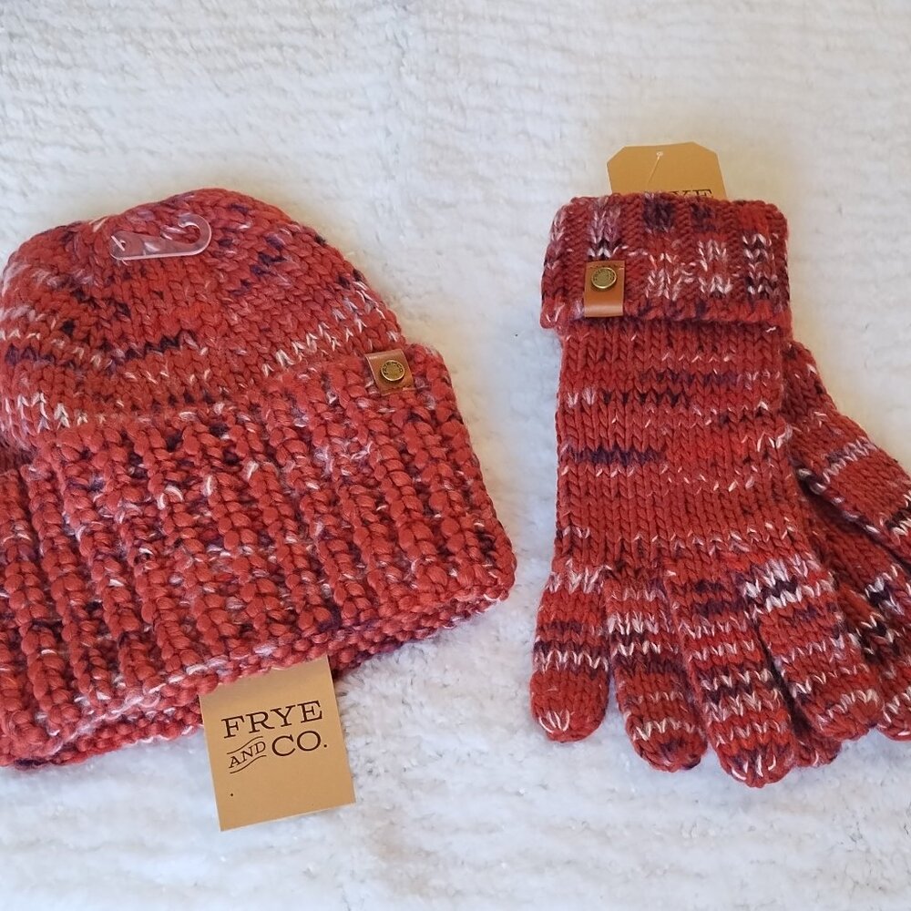 Frye & Co. Hat & Glove Set with Free Gift!